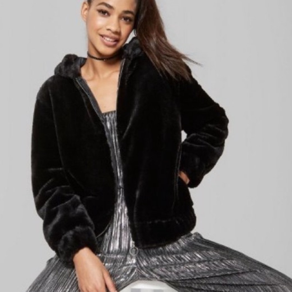 Faux Fur Jacket
